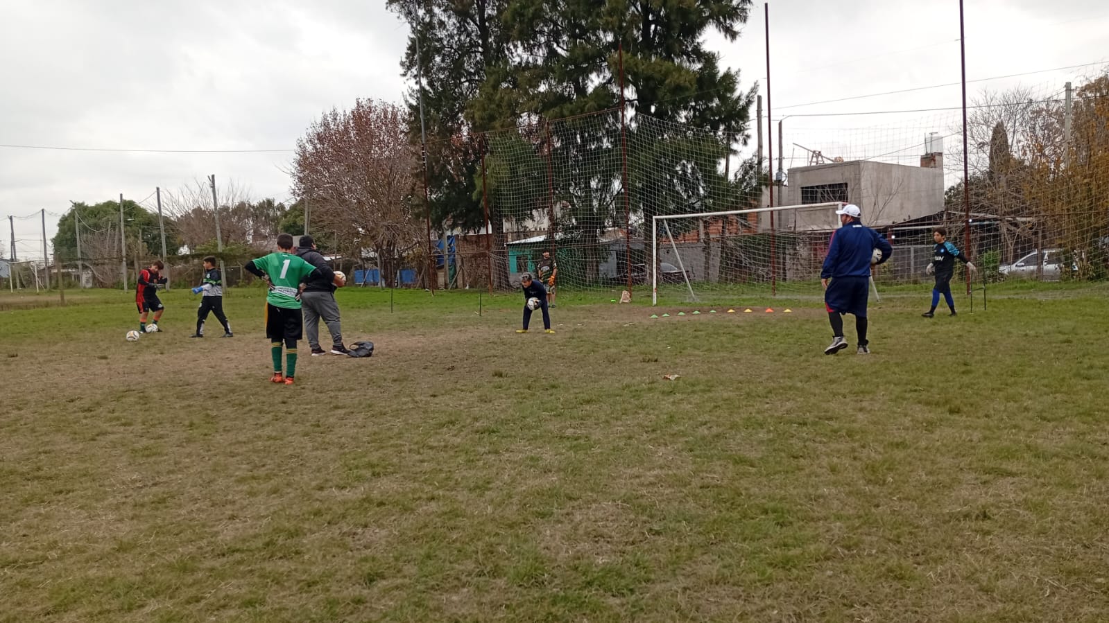 Entrenamiento de arqueros